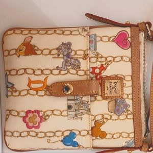 Rare Disney Dooney & Bourke charm crossbody bag.